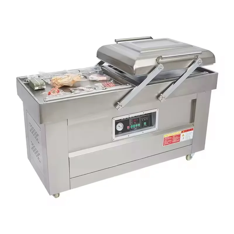 Factory Direct Double Chamber Packaging Machine, CNC Panel, Automatic Double Chamber Vacuum Packaging Machine
Factory Direct Double Chamber Packaging Machine, CNC Panel, Automatic Double Chamber Vacuum Packaging Machine