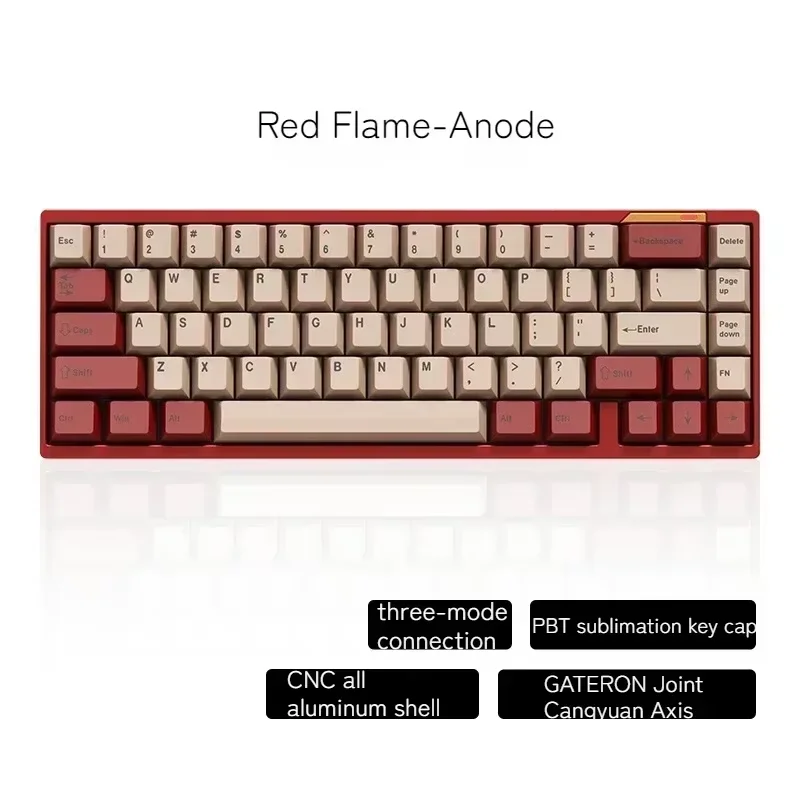 Клавиатура Luminkey 65 из алюминиевого сплава, игровая механическая клавиатура с тремя режимами, с горячей заменой, с прокладкой, эргономичная, для ПК, геймеров, Mac
Клавиатура Luminkey 65 из алюминиевого сплава, игровая механическая клавиатура с тремя режимами, с горячей заменой, с прокладкой, эргономичная, для ПК, геймеров, Mac