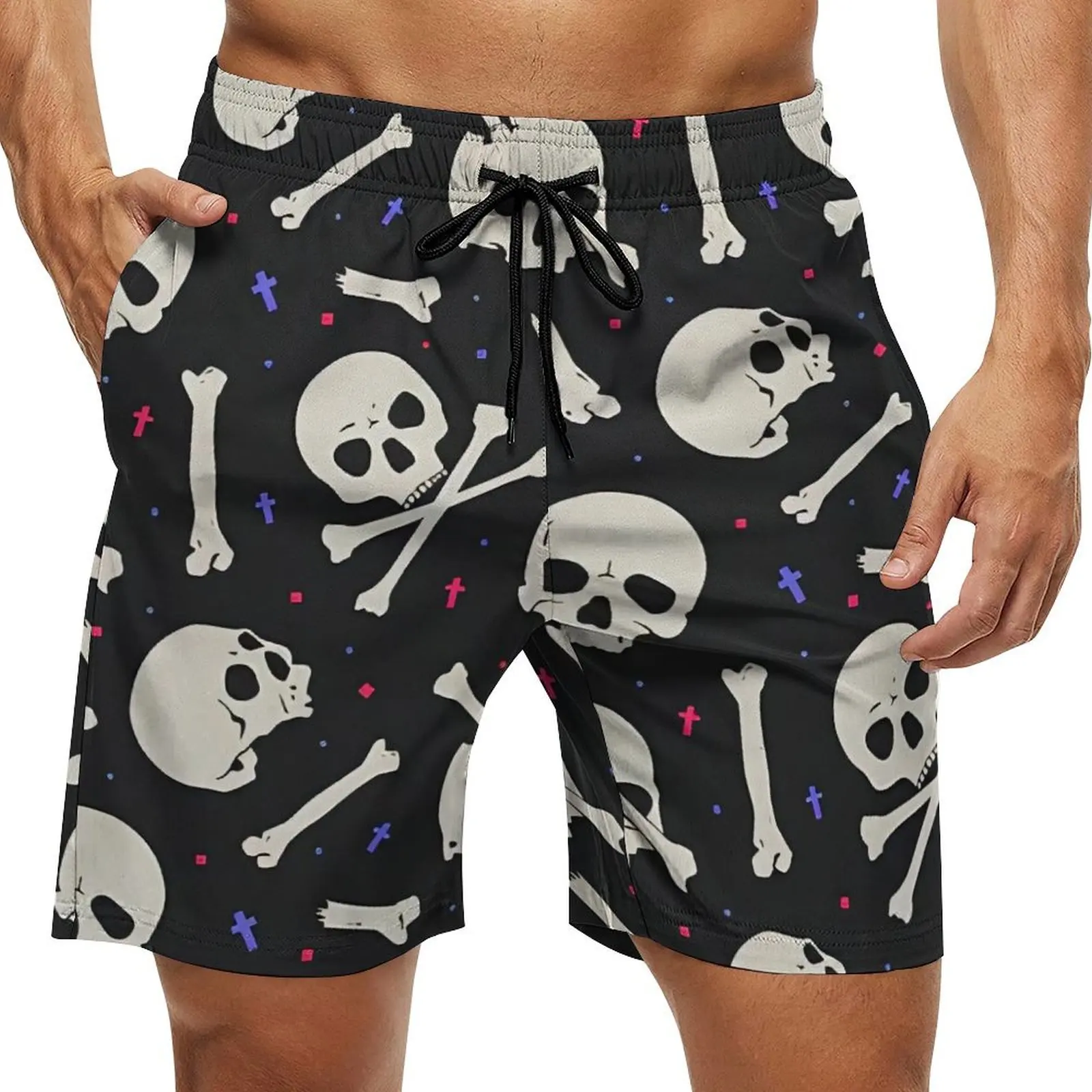 Skull Pattern Beach Men's Casual Beach Pants Printed Shorts Sports Fitness Swim Trunks Swimsuit Men's Shorts Gift
Skull Pattern Beach Men's Casual Beach Pants Printed Shorts Sports Fitness Swim Trunks Swimsuit Men's Shorts Gift