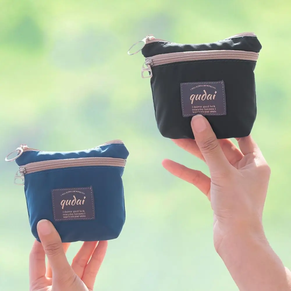 Fashion Square Nylon Coin Purse Card Holder Zipper Cute Zero Wallet Korean Style Multifunctional Small Cosmetic Bag Travel
Fashion Square Nylon Coin Purse Card Holder Zipper Cute Zero Wallet Korean Style Multifunctional Small Cosmetic Bag Travel