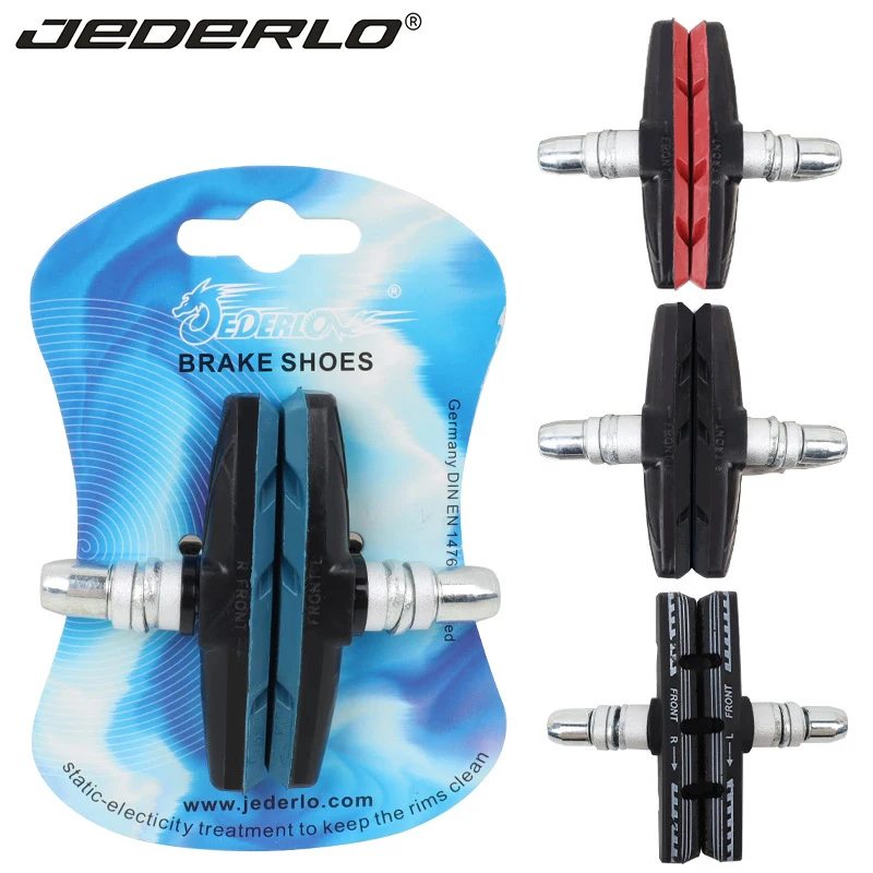 JEDERLO-V-Shaped Silent Brake Pads for BMX Road Mountain Bike, Durable Brake Pads, Bicycle Accessories
JEDERLO-V-Shaped Silent Brake Pads for BMX Road Mountain Bike, Durable Brake Pads, Bicycle Accessories