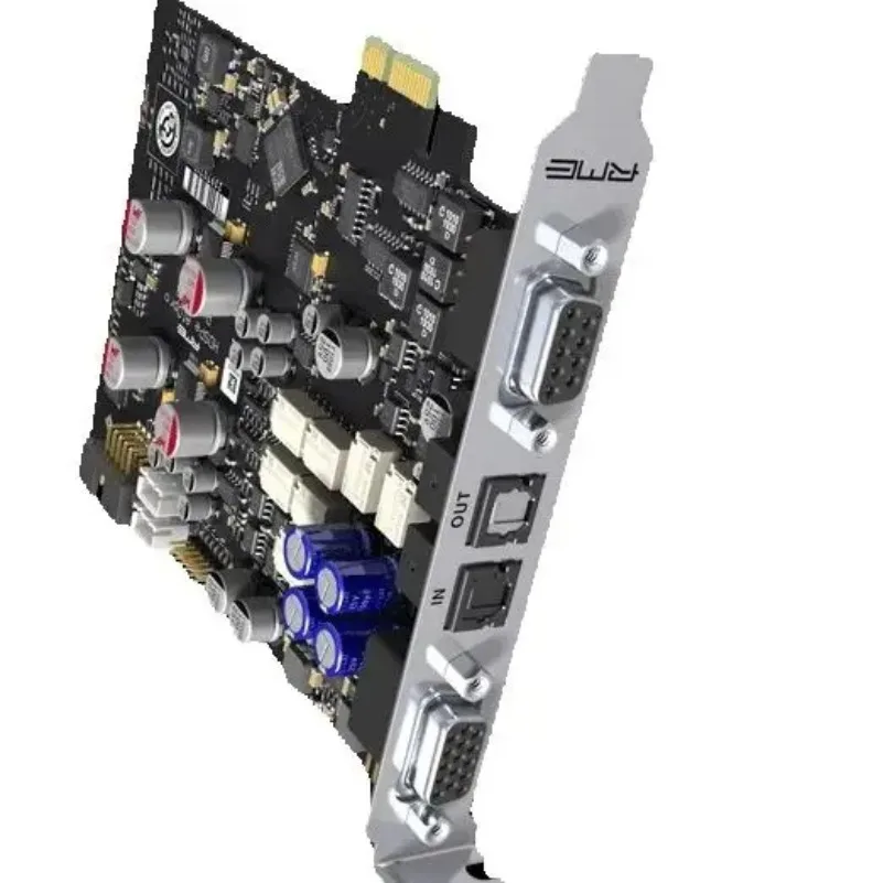 В НАЛИЧИИ Оригинальная новая RME-HDSPe AIO PRO 24 бит/192 кГц 30-канальная ADAT PCI Express Card
В НАЛИЧИИ Оригинальная новая RME-HDSPe AIO PRO 24 бит/192 кГц 30-канальная ADAT PCI Express Card