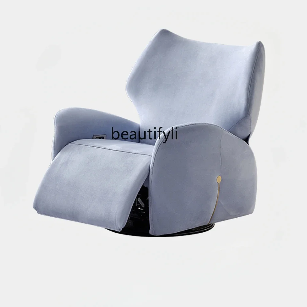 Italian Functional Single Sofa Light Luxury Minimalist Living Room Electric Chair Rotating Special-Shaped Sofa
Italian Functional Single Sofa Light Luxury Minimalist Living Room Electric Chair Rotating Special-Shaped Sofa