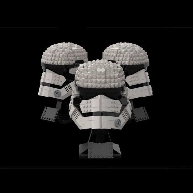 709PCS MOC Science Fiction Movie (STAR BATTLE) First Order Helmet Series Building Blocks Model Festival Children Gift
709PCS MOC Science Fiction Movie (STAR BATTLE) First Order Helmet Series Building Blocks Model Festival Children Gift