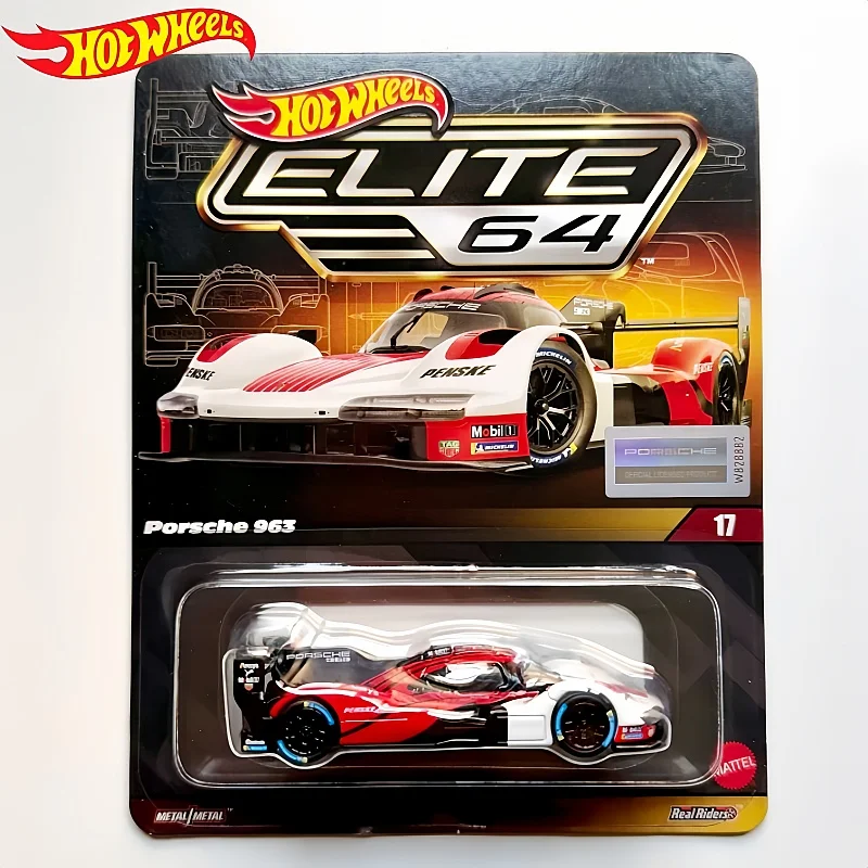 Коллекционная модель автомобиля Hot Wheels Elite 64, масштаб 1/64, премиум-класса, Porsche 963 Le Mans Racing, литая, с реалистичными колесами, игрушка для коллекционеров
Коллекционная модель автомобиля Hot Wheels Elite 64, масштаб 1/64, премиум-класса, Porsche 963 Le Mans Racing, литая, с реалистичными колесами, игрушка для коллекционеров
