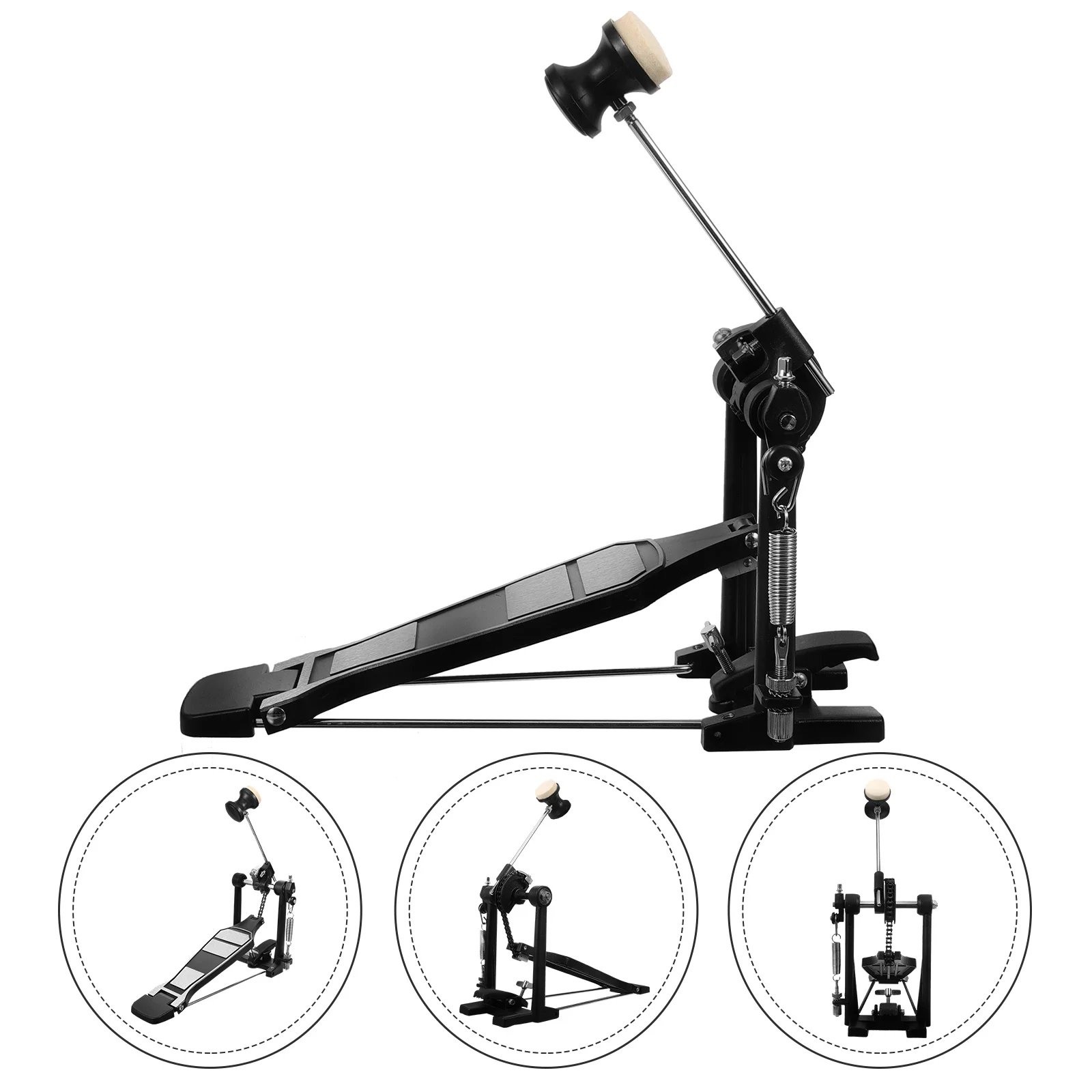 Aluminum Alloy Bass Pedal Single Kick Foot Heavy Duty Thick Chain Widened Base Extended Set Accessory Kick Drum Pedal Metal Drum
Aluminum Alloy Bass Pedal Single Kick Foot Heavy Duty Thick Chain Widened Base Extended Set Accessory Kick Drum Pedal Metal Drum