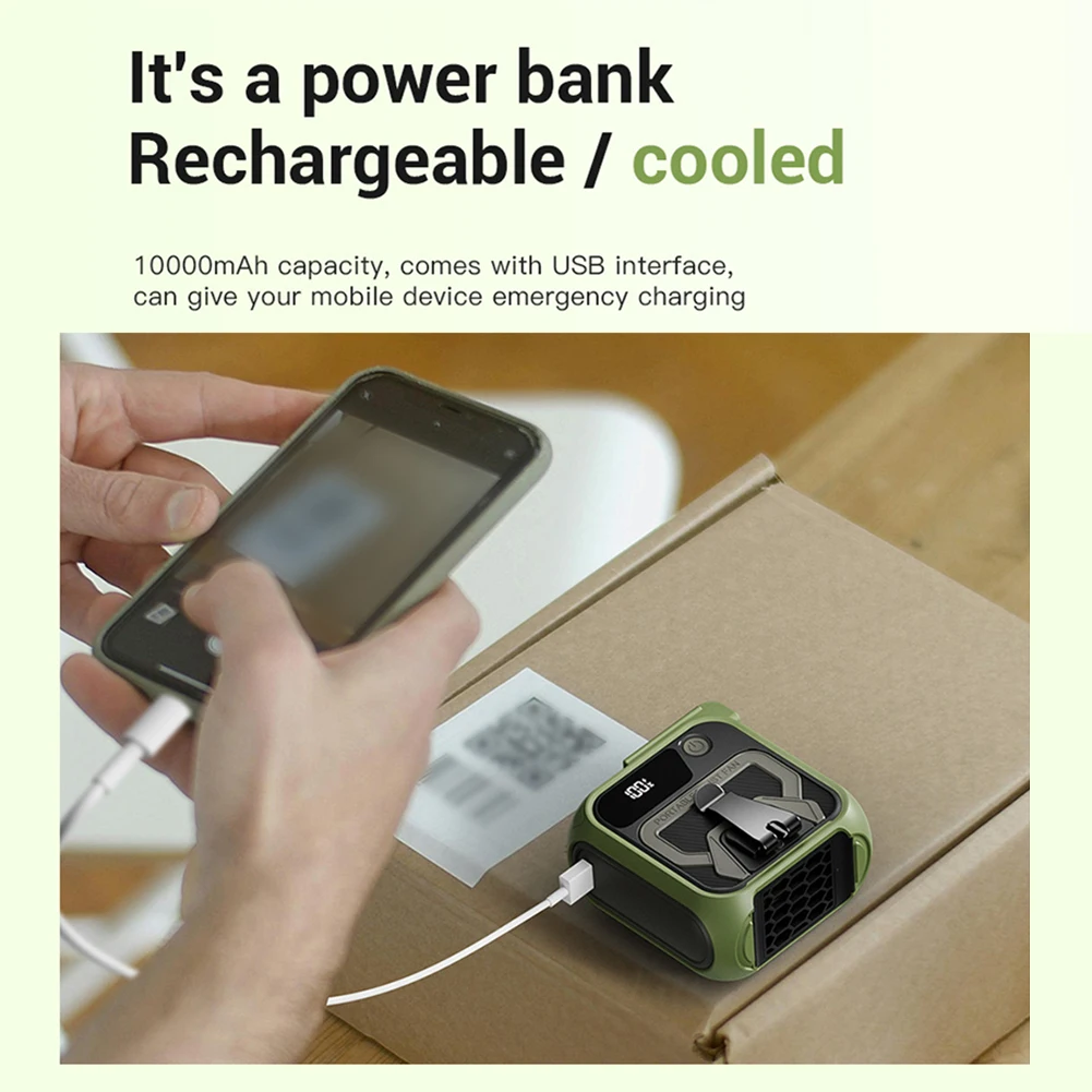 Portable Fan Handsfree Personal-Body Fan For Outdoor Jobsites
Portable Fan Handsfree Personal-Body Fan For Outdoor Jobsites