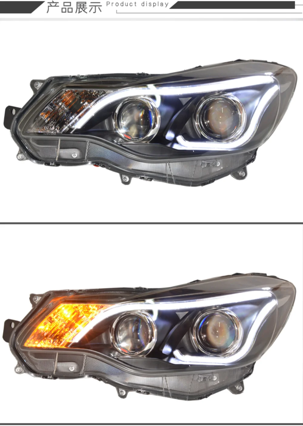 Car LED Headlamp Headlight For 12-17 Subaru Impreza XV DRL Daytime Running light Turn signal 2pcs
Car LED Headlamp Headlight For 12-17 Subaru Impreza XV DRL Daytime Running light Turn signal 2pcs