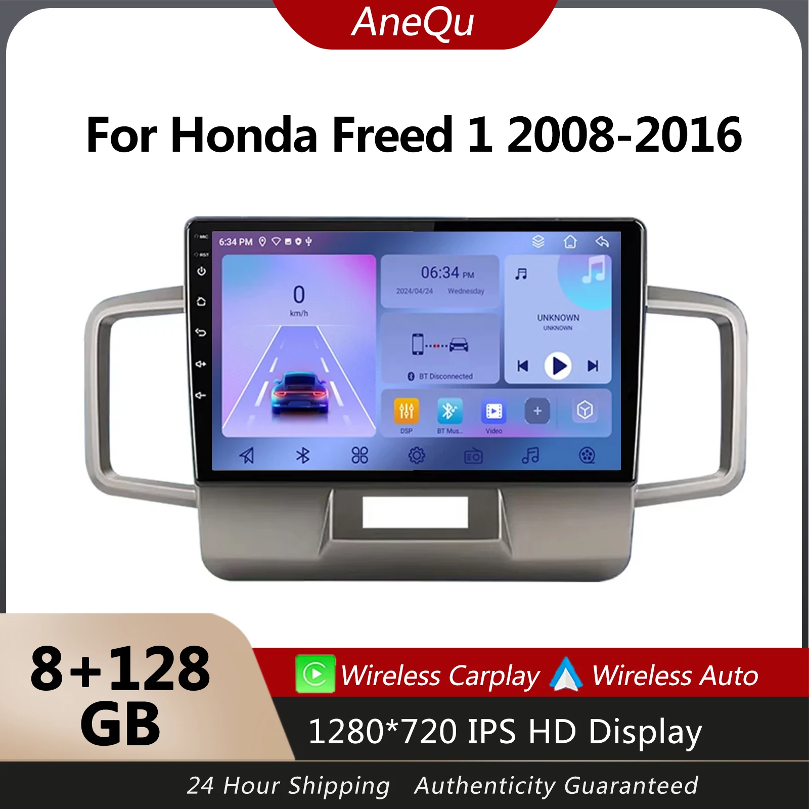 AneQu Carplay Car Radio For Honda Freed 1 2008-2016 Car Multimedia Player GPS Navigation Stereo Video Player
AneQu Carplay Car Radio For Honda Freed 1 2008-2016 Car Multimedia Player GPS Navigation Stereo Video Player