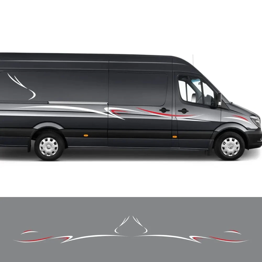 Car Door Side Stickers For Mercedes Benz Sprinter Camper Van Custom Stripes Graphics Vinyl Decals Auto Tuning Decor Accessories
Car Door Side Stickers For Mercedes Benz Sprinter Camper Van Custom Stripes Graphics Vinyl Decals Auto Tuning Decor Accessories