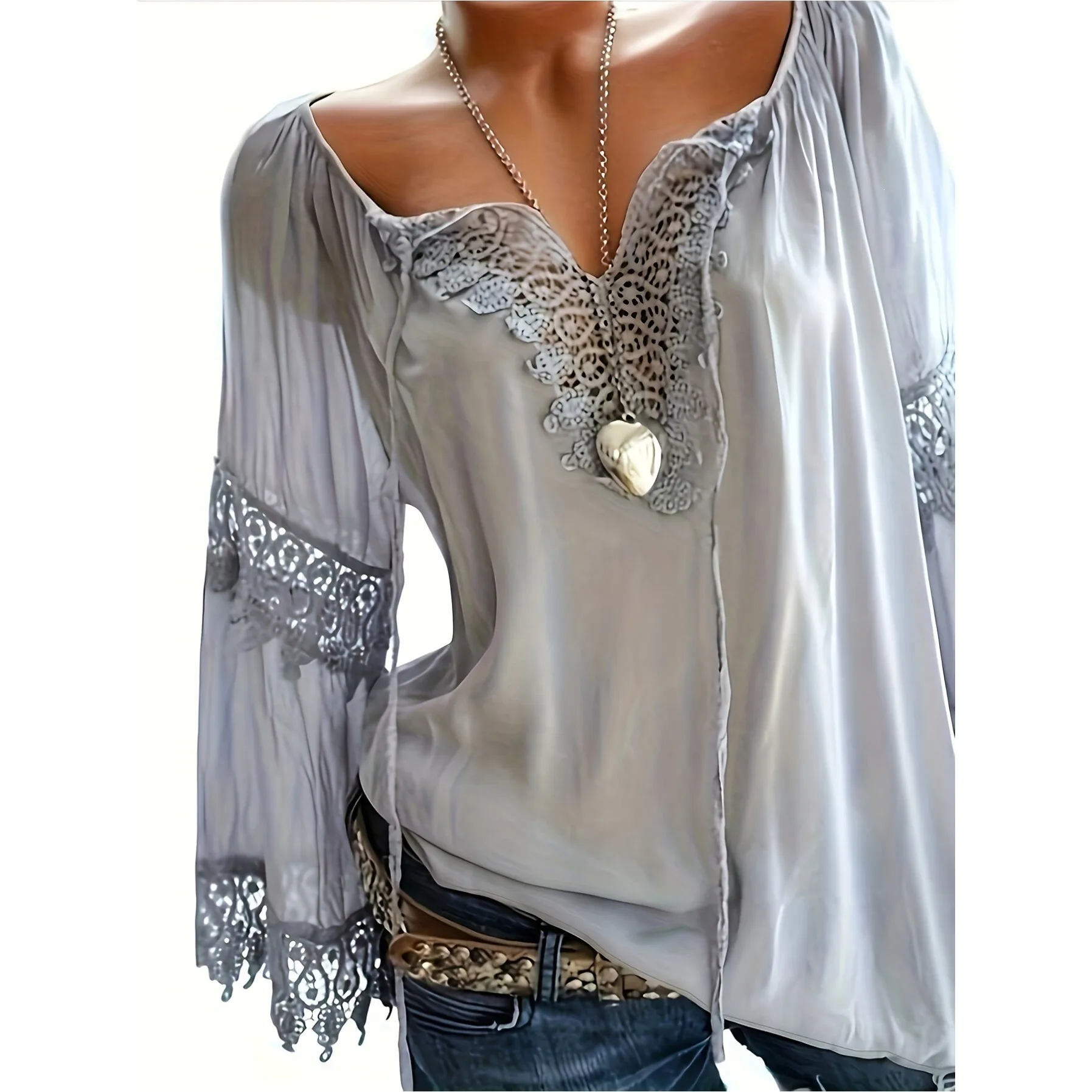 One Shoulder Lace Blouse Y 80261 Crossbody Sleeveless Princess Sleeve Women's Shirt Fashionable Deformable Spring Season
One Shoulder Lace Blouse Y 80261 Crossbody Sleeveless Princess Sleeve Women's Shirt Fashionable Deformable Spring Season
