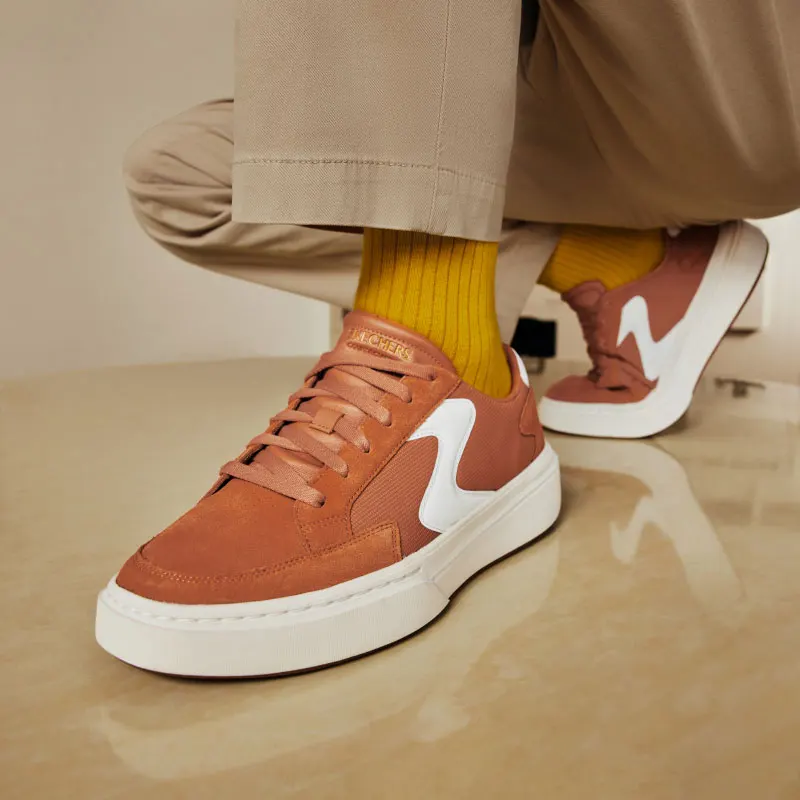 Мужская обувь Skechers, новинка 2025 года, амортизирующая износостойкая модная обувь в стиле ретро, универсальная повседневная обувь 232855 -RUST
Мужская обувь Skechers, новинка 2025 года, амортизирующая износостойкая модная обувь в стиле ретро, универсальная повседневная обувь 232855 -RUST