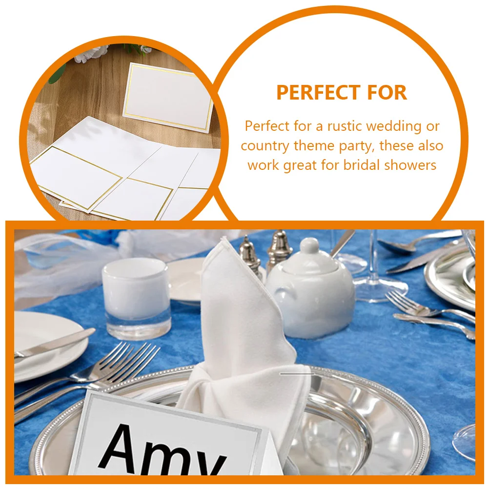 100pcs Hot Stamping Silvering Table Foldable Place Wedding Seating Name Cards Banquet Party Signs Delicate Table Number Cards
100pcs Hot Stamping Silvering Table Foldable Place Wedding Seating Name Cards Banquet Party Signs Delicate Table Number Cards