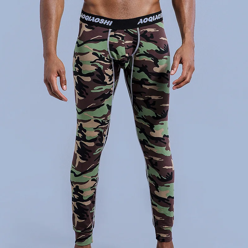 New men's cotton long johns warm camouflage printed leggings U convex double-layer bag personalized comfortable nine-point pants
New men's cotton long johns warm camouflage printed leggings U convex double-layer bag personalized comfortable nine-point pants