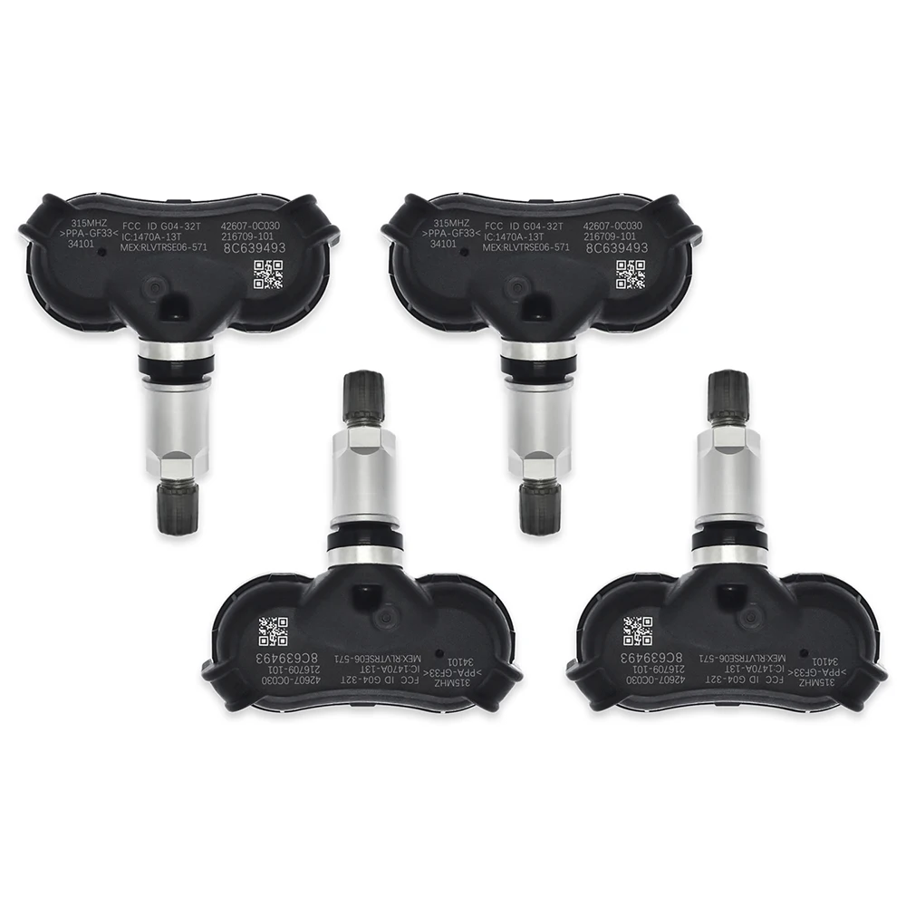 1/4 шт. датчик давления в шинах 42607-0C030 426070C030 для 2007-2018 TOYOTA SIENNA 315 МГц
1/4 шт. датчик давления в шинах 42607-0C030 426070C030 для 2007-2018 TOYOTA SIENNA 315 МГц