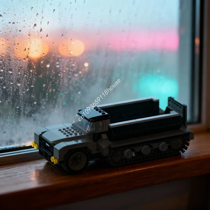 437pcs MOC Half Track Troop Transporter Model Building Blocks Architecture Creative DIY Festival Gifts Education Toys Idea
437pcs MOC Half Track Troop Transporter Model Building Blocks Architecture Creative DIY Festival Gifts Education Toys Idea
