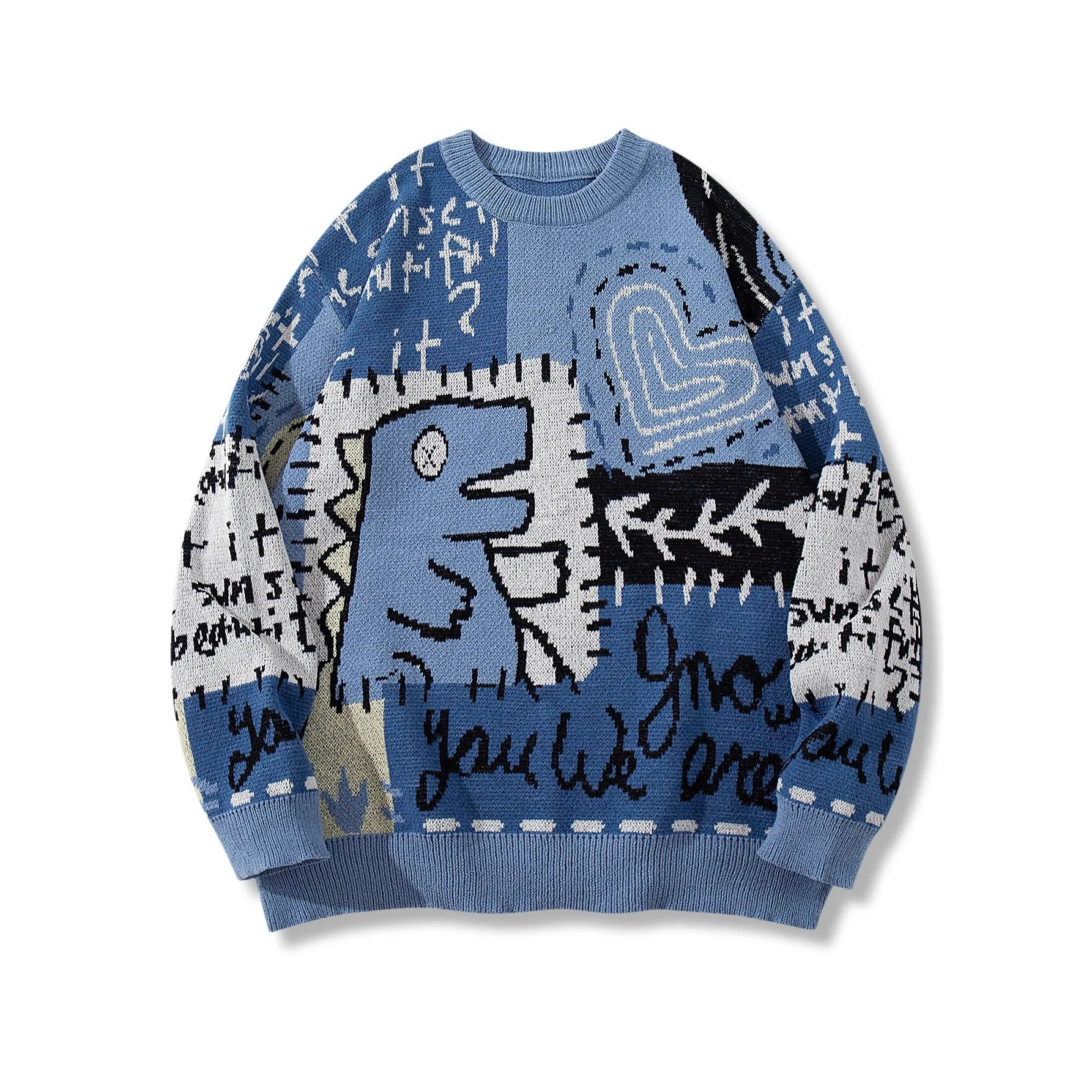 Вязаный свитер-пуловер в клетку с динозаврами, весна-лето 2026 – Новая модная и стильная простая трикотажная кофта для мужчин и женщин
Вязаный свитер-пуловер в клетку с динозаврами, весна-лето 2026 – Новая модная и стильная простая трикотажная кофта для мужчин и женщин