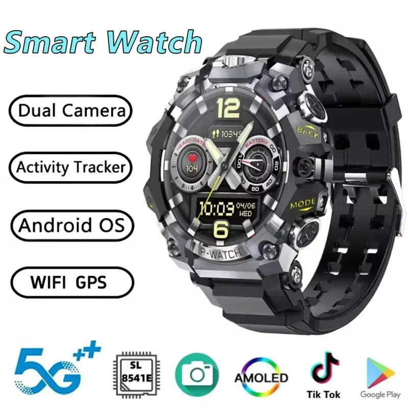 Новые умные часы Q668 4G 5G Android с GPS WIFI SIM 1,508-дюймовый большой экран 800 Вт HD с двойной камерой видеозвонок для мужчин
Новые умные часы Q668 4G 5G Android с GPS WIFI SIM 1,508-дюймовый большой экран 800 Вт HD с двойной камерой видеозвонок для мужчин