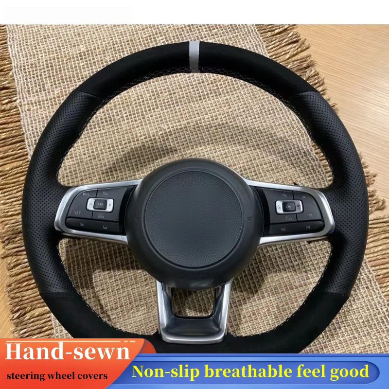Car Steering Wheel Cover Suede For Volkswagen VW Golf 7 GTI Golf R MK7 VW Polo GTI Scirocco 2015 2016 Steering-Wheel Cover
Car Steering Wheel Cover Suede For Volkswagen VW Golf 7 GTI Golf R MK7 VW Polo GTI Scirocco 2015 2016 Steering-Wheel Cover