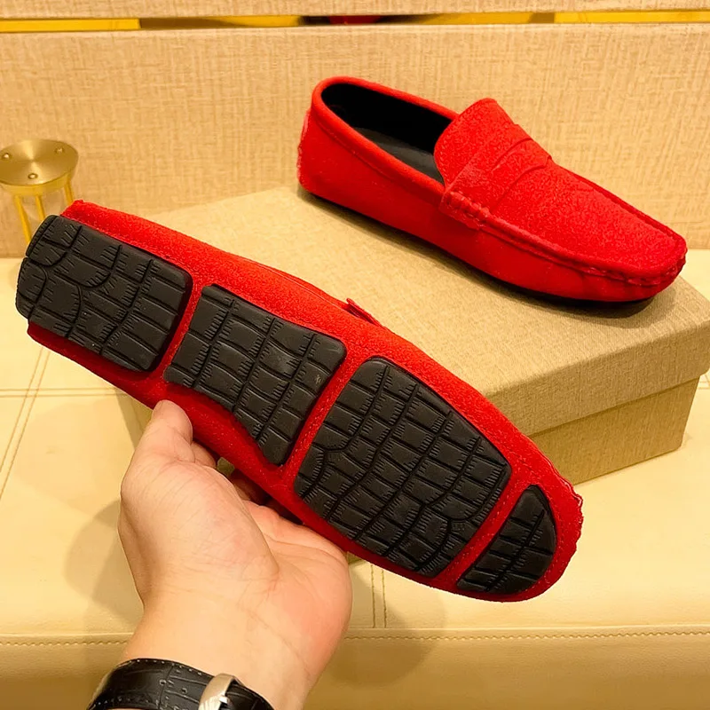 Male Shoes Loafers Men Suede Casual Party Dress Shoes Slip on Moccasins Men Flats Loafers Comfortable Size 48 Fashion Mens Shoes
Male Shoes Loafers Men Suede Casual Party Dress Shoes Slip on Moccasins Men Flats Loafers Comfortable Size 48 Fashion Mens Shoes
