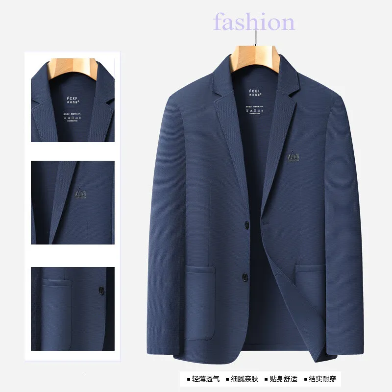 Blazer Summer Men's Casual Fashion Korean-style Business Solid Color Breathable, Lightweight and Sun-protective Clothing Blazer
Blazer Summer Men's Casual Fashion Korean-style Business Solid Color Breathable, Lightweight and Sun-protective Clothing Blazer