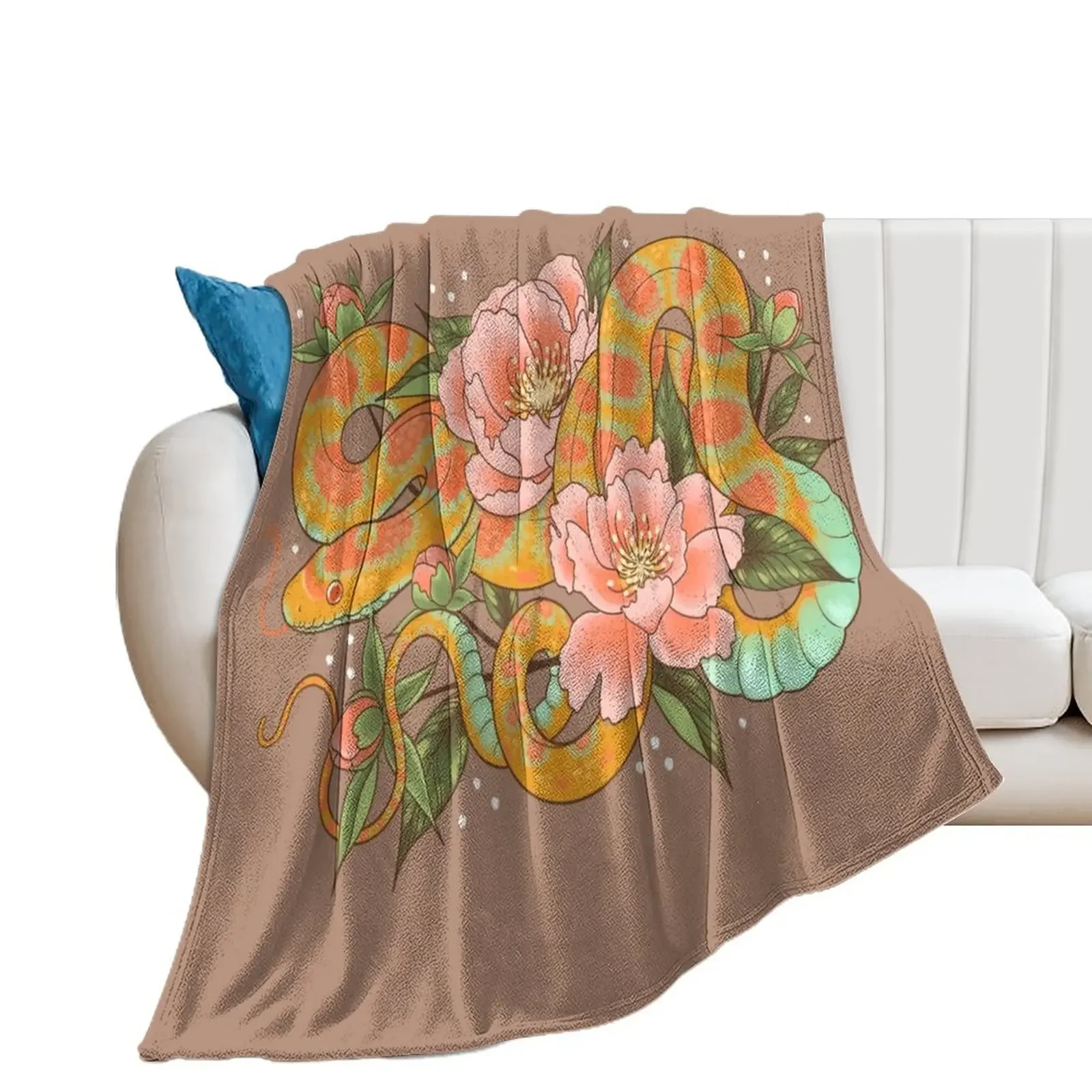 Corn Snake and Peonies Throw Blanket Plaid Luxury Sleeping Bag Travel Blankets
Corn Snake and Peonies Throw Blanket Plaid Luxury Sleeping Bag Travel Blankets