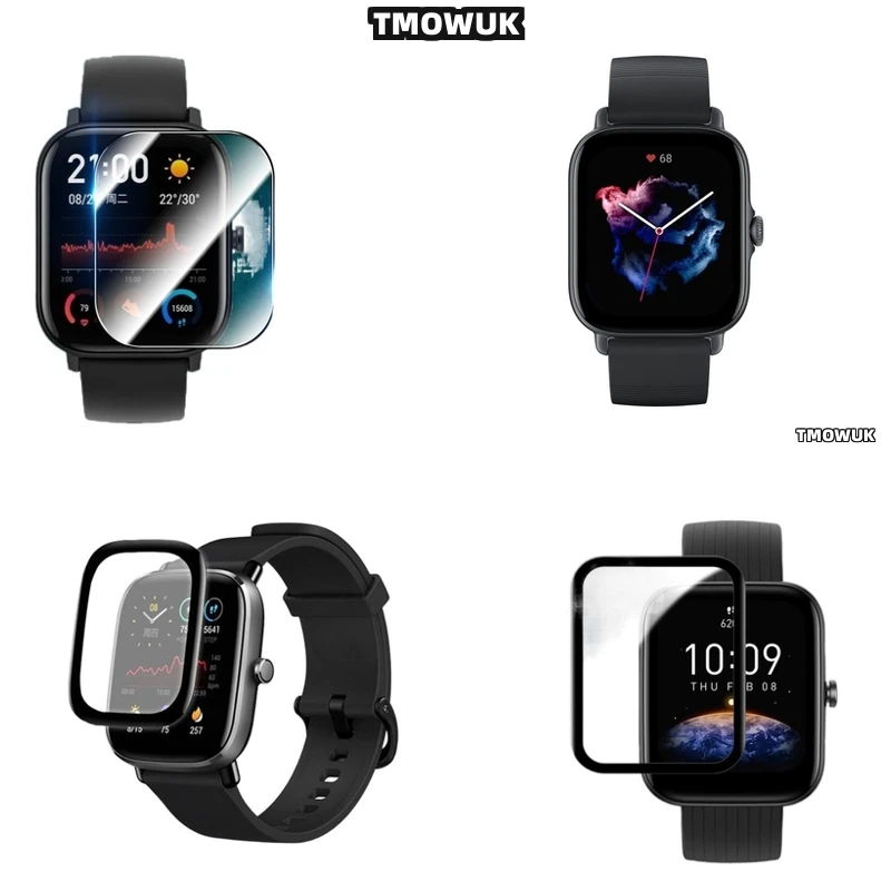For Amazfit BIP 3 5 6 U Pro Active Unity GTS 2E 2 3 4 MINI, Comprehensive Full Cover Screen Film With 3D Curved Guard
For Amazfit BIP 3 5 6 U Pro Active Unity GTS 2E 2 3 4 MINI, Comprehensive Full Cover Screen Film With 3D Curved Guard