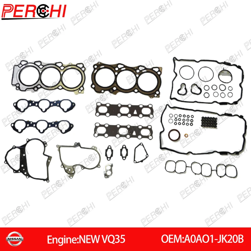 For NISSAN NEW VQ35 Engine Parts Cylinder Head Gasket KIT SET OEM:A0A01-JK20B manufacturers
For NISSAN NEW VQ35 Engine Parts Cylinder Head Gasket KIT SET OEM:A0A01-JK20B manufacturers