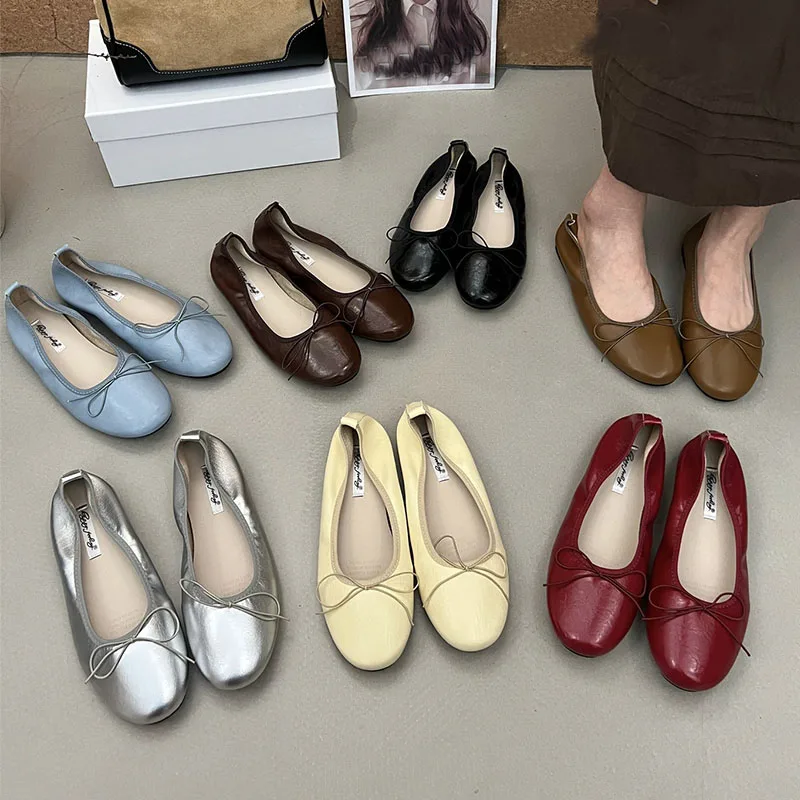 Female Shallow Ladies Mary Janes Flats Slip On Shoes Fashion Butterfly-Knot Footwear Strange Toe Women Flats With Shoes
Female Shallow Ladies Mary Janes Flats Slip On Shoes Fashion Butterfly-Knot Footwear Strange Toe Women Flats With Shoes