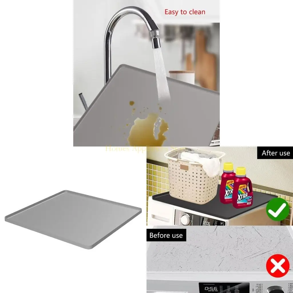 D0AB Silicone Cover Mat for Washer and Dryer Coffee Barista Pad Glass Place Kitchen Counter Protector Table Placemat
D0AB Silicone Cover Mat for Washer and Dryer Coffee Barista Pad Glass Place Kitchen Counter Protector Table Placemat