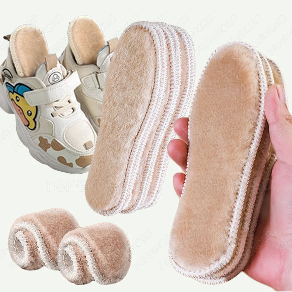 2Pairs Thermal Insoles for Shoes Kids Feet Warmer Thickened Fur Warm Insoles for Children Winter Boots Comfortable Inner Sole
2Pairs Thermal Insoles for Shoes Kids Feet Warmer Thickened Fur Warm Insoles for Children Winter Boots Comfortable Inner Sole