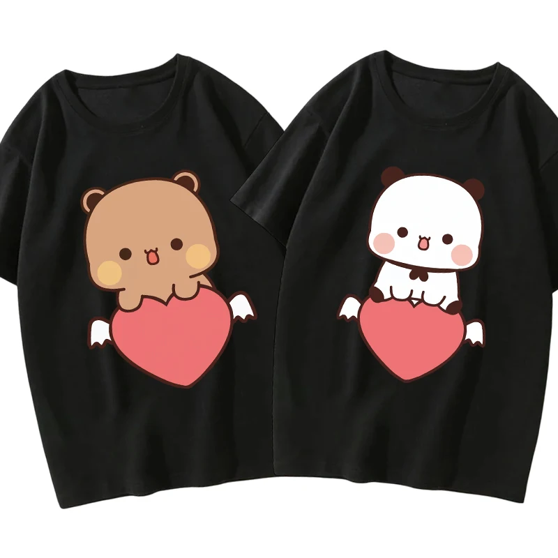 Bubu Dudu Cute Bear T-shirts for Men Women Anime Cartoon Printed Short-sleeved Top Couple Summer Good-looking T-shirts Gifts
Bubu Dudu Cute Bear T-shirts for Men Women Anime Cartoon Printed Short-sleeved Top Couple Summer Good-looking T-shirts Gifts