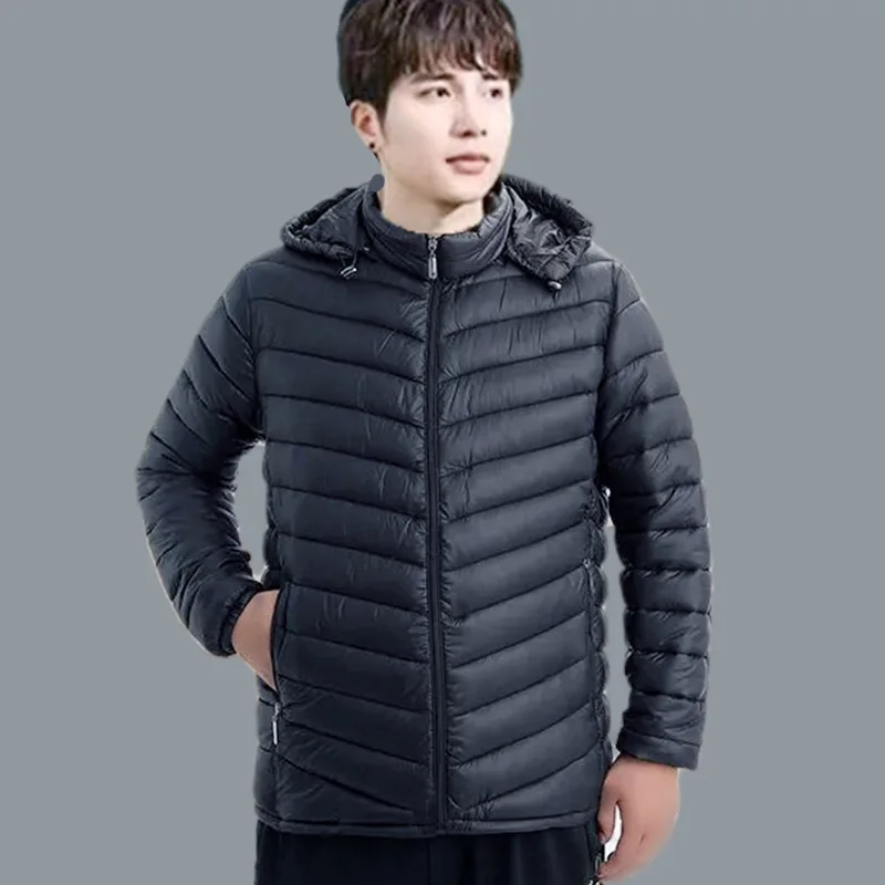 BROWON Fall/winter Men Down jacket Fashion Men Jackets Solid Color Short Trend Casual Slim Duck Down Jacket Men Clothing
BROWON Fall/winter Men Down jacket Fashion Men Jackets Solid Color Short Trend Casual Slim Duck Down Jacket Men Clothing