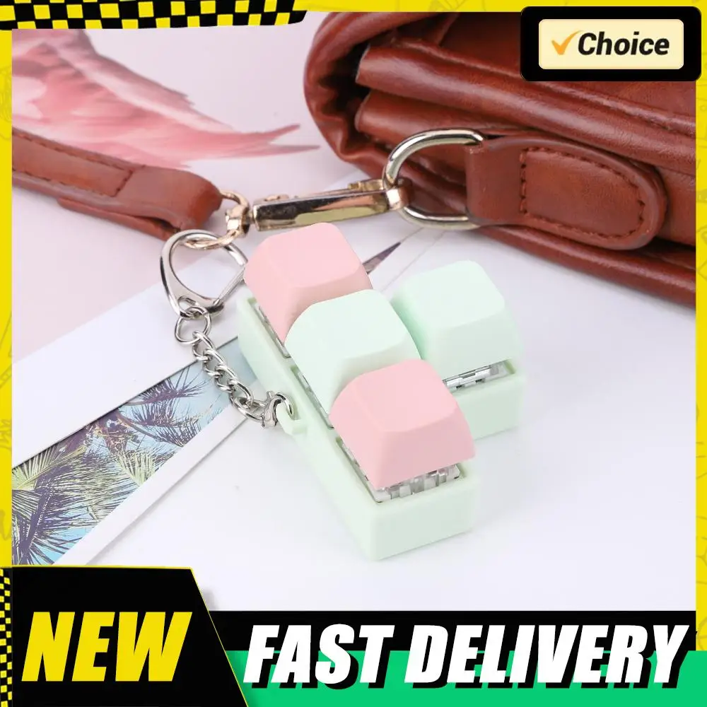 Keyboard Fidget Toy 4 Keys Keyboard Clicker Keychain Mechanical Keyboard Axis Tester Stress Relief Toys for Kids Adults
Keyboard Fidget Toy 4 Keys Keyboard Clicker Keychain Mechanical Keyboard Axis Tester Stress Relief Toys for Kids Adults