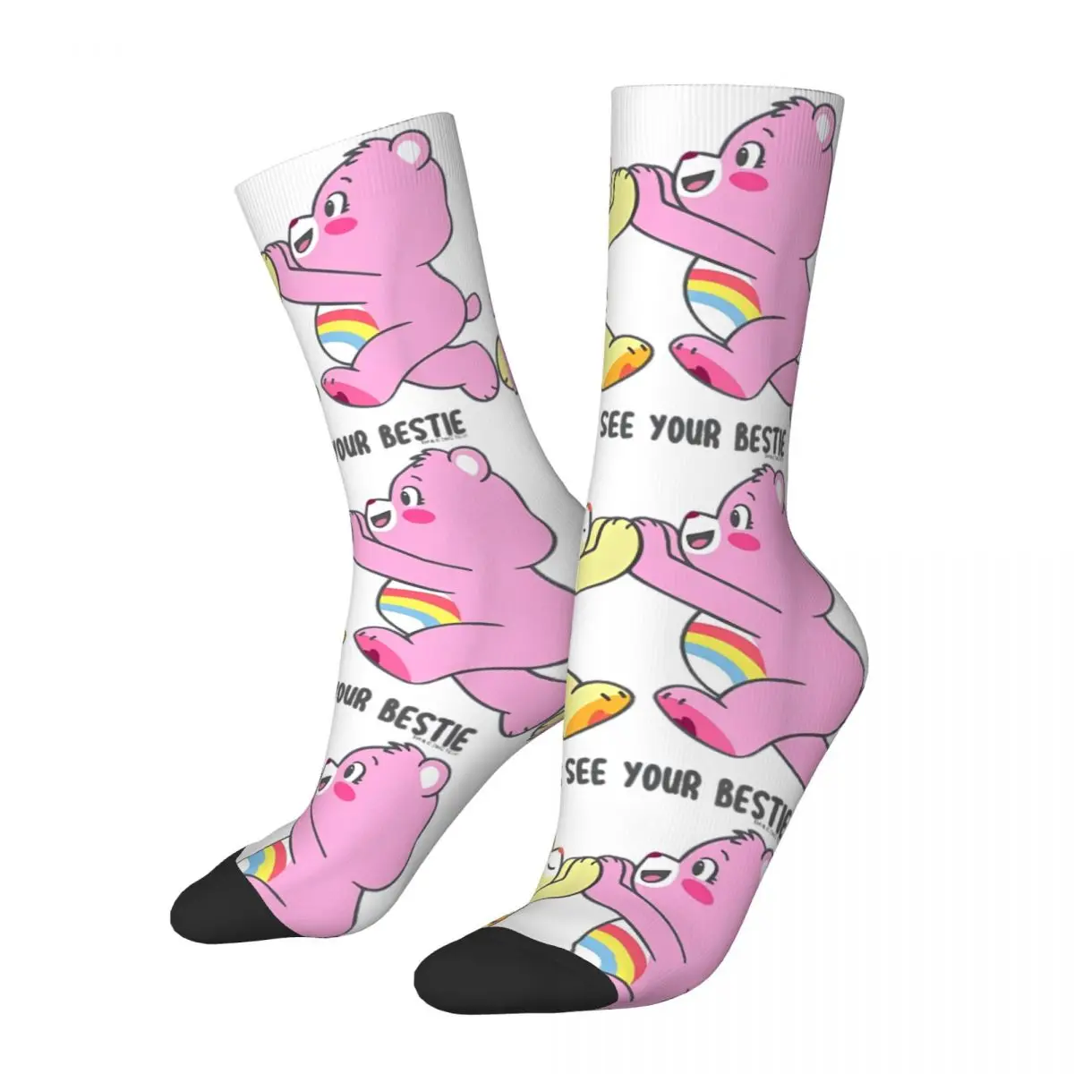 Care Bears Funshine & Cheer Bear When You See Your Bestie Socks Men Socks Harajuku Spring Summer Winter Middle Tube Socks Gift
Care Bears Funshine & Cheer Bear When You See Your Bestie Socks Men Socks Harajuku Spring Summer Winter Middle Tube Socks Gift