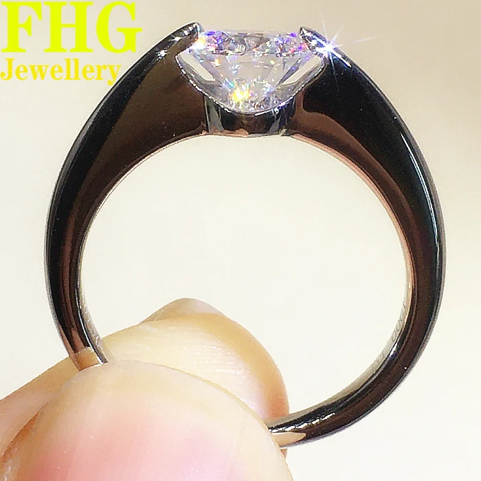 1 Carat Solid 18K Au750 White Gold Woman Ring DVVS Moissanite Diamonds Round Wedding Party Engagement Anniversary Ring
1 Carat Solid 18K Au750 White Gold Woman Ring DVVS Moissanite Diamonds Round Wedding Party Engagement Anniversary Ring