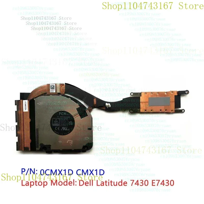 QIN Q оригинальный новый для Dell Latitude 7430 E7430, вентилятор охлаждения процессора, радиатор, кулер 0CMX1D CMX1D
QIN Q оригинальный новый для Dell Latitude 7430 E7430, вентилятор охлаждения процессора, радиатор, кулер 0CMX1D CMX1D