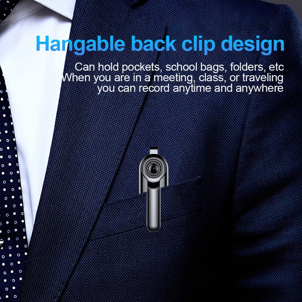 V3 Ultra-Light 1080P Body Camera 21g Portable Clip-on Recorder with Audio Video Simultaneous Recording
V3 Ultra-Light 1080P Body Camera 21g Portable Clip-on Recorder with Audio Video Simultaneous Recording