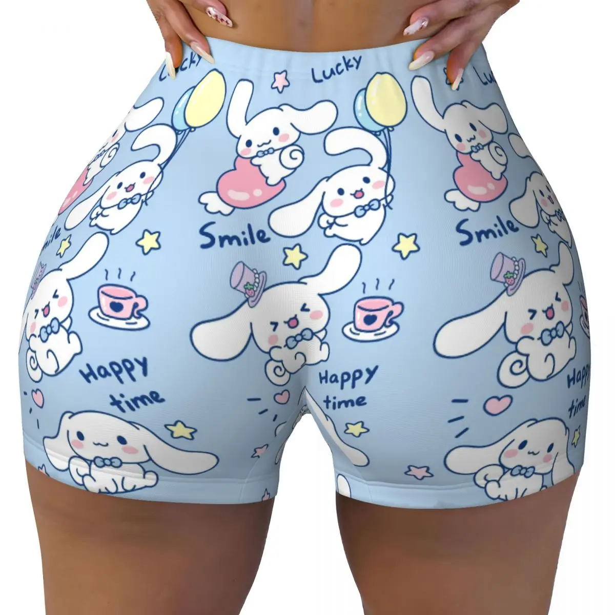 Изготовленные на заказ шорты для бега Cinnamoroll с героями мультфильмов для спортзала и байкера, женские шорты для йоги для тренировок
Изготовленные на заказ шорты для бега Cinnamoroll с героями мультфильмов для спортзала и байкера, женские шорты для йоги для тренировок