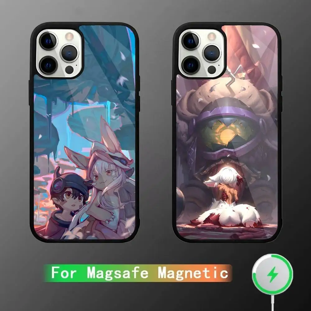Made In Abyss Faputa Phone Case For iPhone 16,15,14,13,12,11,Pro,Max,Plus,Mini,SE New Magsafe Magnetic Wireless Charging
Made In Abyss Faputa Phone Case For iPhone 16,15,14,13,12,11,Pro,Max,Plus,Mini,SE New Magsafe Magnetic Wireless Charging
