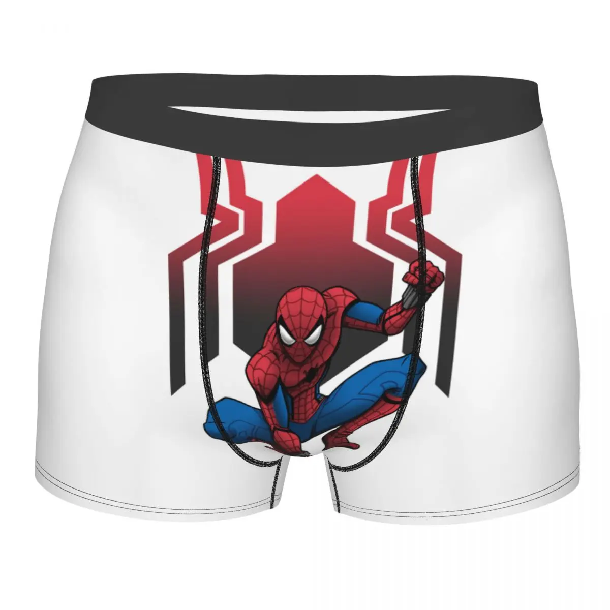Custom Spider Man Web Underwear Men Breathbale Boxer Briefs
Custom Spider Man Web Underwear Men Breathbale Boxer Briefs