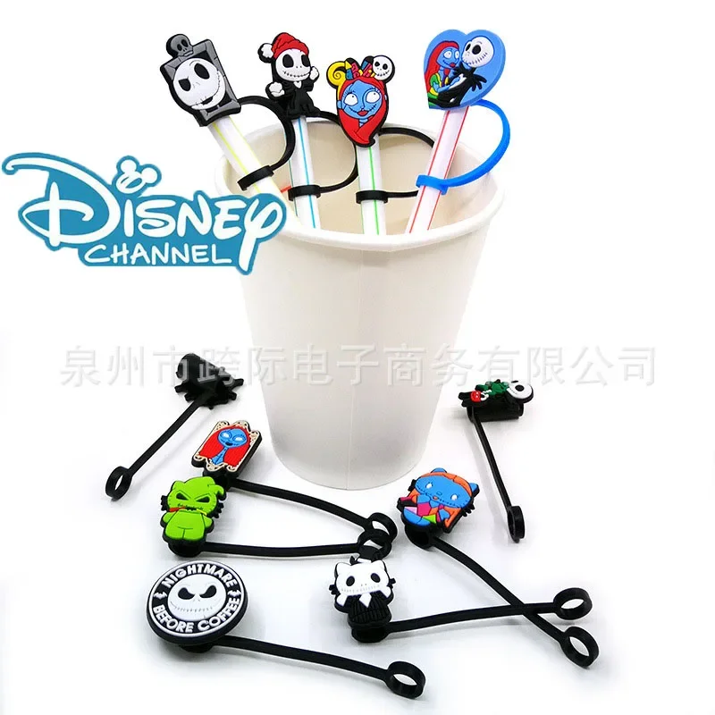 Disney Christmas Fright Night Straw Sleeve Straw Cap Cartoon Peripheral Jack Silicone Dust Cap Stuffed Party Straw Decoration
Disney Christmas Fright Night Straw Sleeve Straw Cap Cartoon Peripheral Jack Silicone Dust Cap Stuffed Party Straw Decoration