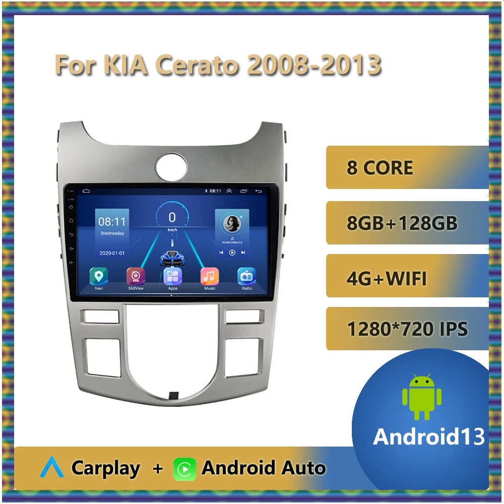 For KIA Cerato 2008 - 2013 Car Radio Multimedia Video Player Navigation stereo carplay Android 13 Autoradio Rear View Camera USB
For KIA Cerato 2008 - 2013 Car Radio Multimedia Video Player Navigation stereo carplay Android 13 Autoradio Rear View Camera USB