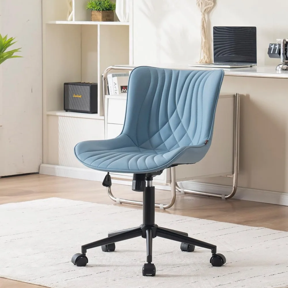 Office Chair, Adjustable Swivel Armless Desk Chair with Wheels, Aesthetic Home Office Computer Task Chairs, Vanity Chair
Office Chair, Adjustable Swivel Armless Desk Chair with Wheels, Aesthetic Home Office Computer Task Chairs, Vanity Chair