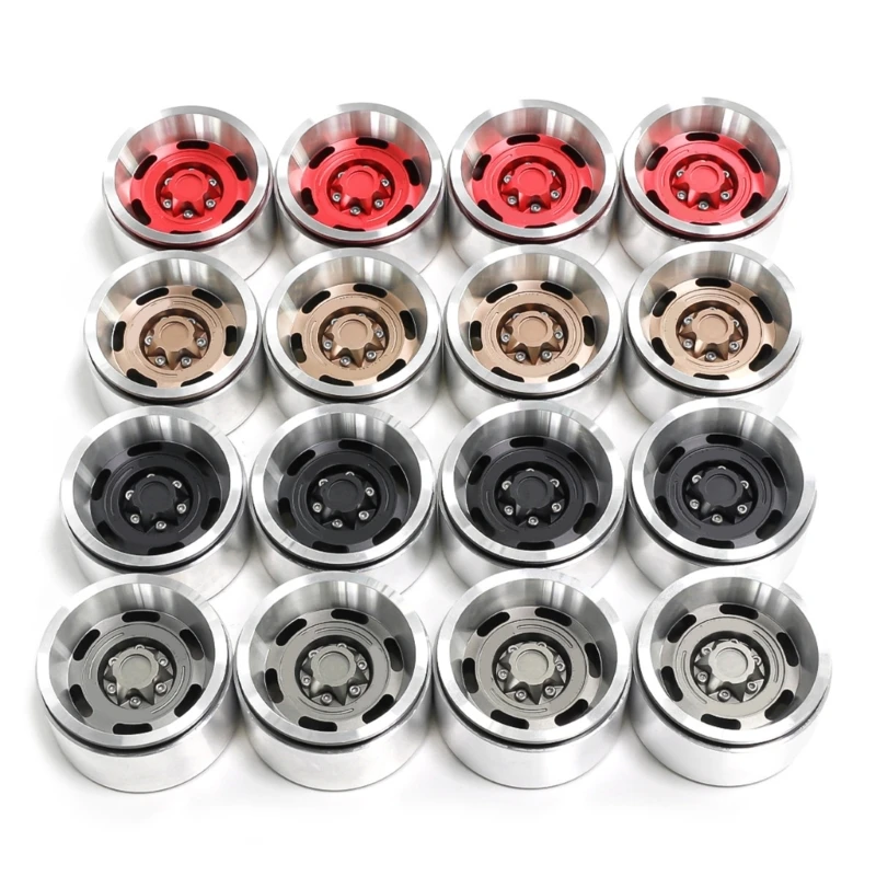Set of 4 Remote Control Crawler Car 1.9'' Wheel Rims Detachable Fine Car Parts Car Necessary Parts Beadlock Rims
Set of 4 Remote Control Crawler Car 1.9'' Wheel Rims Detachable Fine Car Parts Car Necessary Parts Beadlock Rims