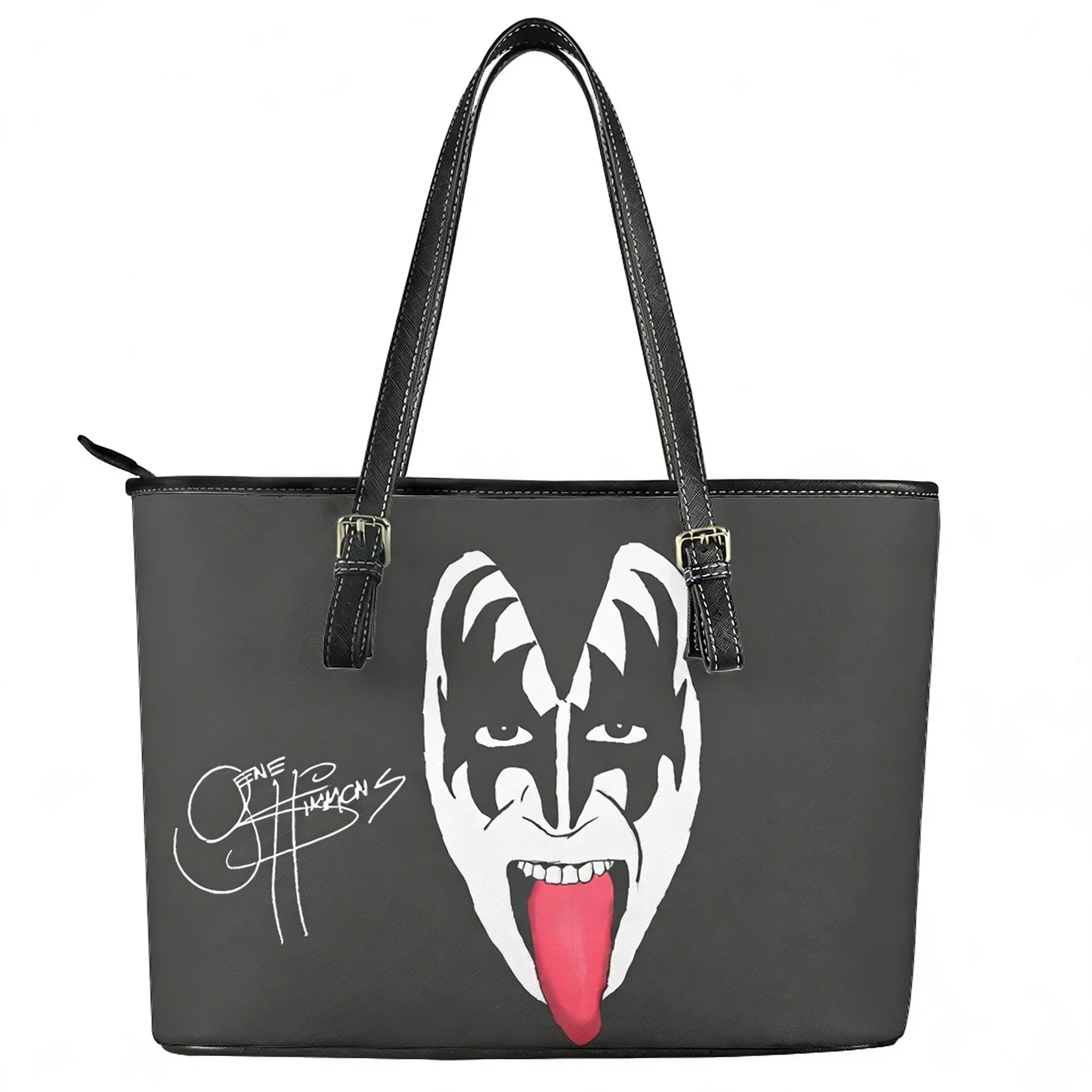 Gene The Demon Simmons Kiss Custom Handbag Womens Mens Personalized Tote Bag Shoulder Bag Business Leather Purse Travel Bag Gift
Gene The Demon Simmons Kiss Custom Handbag Womens Mens Personalized Tote Bag Shoulder Bag Business Leather Purse Travel Bag Gift