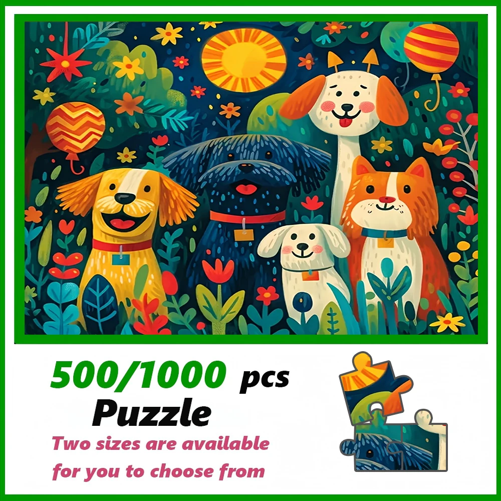 A high-quality 500/1000-piece puzzle, perfect for adults, is a fun family game that helps relieve stress and is great fo
A high-quality 500/1000-piece puzzle, perfect for adults, is a fun family game that helps relieve stress and is great fo