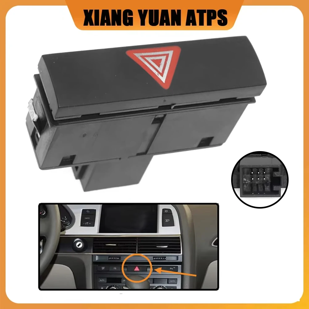 4F0941509 Center Dashboard Emergency Hazard Switch Button For 2005-2011 Audi A6 Quattro S6 RS6 car accessories
4F0941509 Center Dashboard Emergency Hazard Switch Button For 2005-2011 Audi A6 Quattro S6 RS6 car accessories