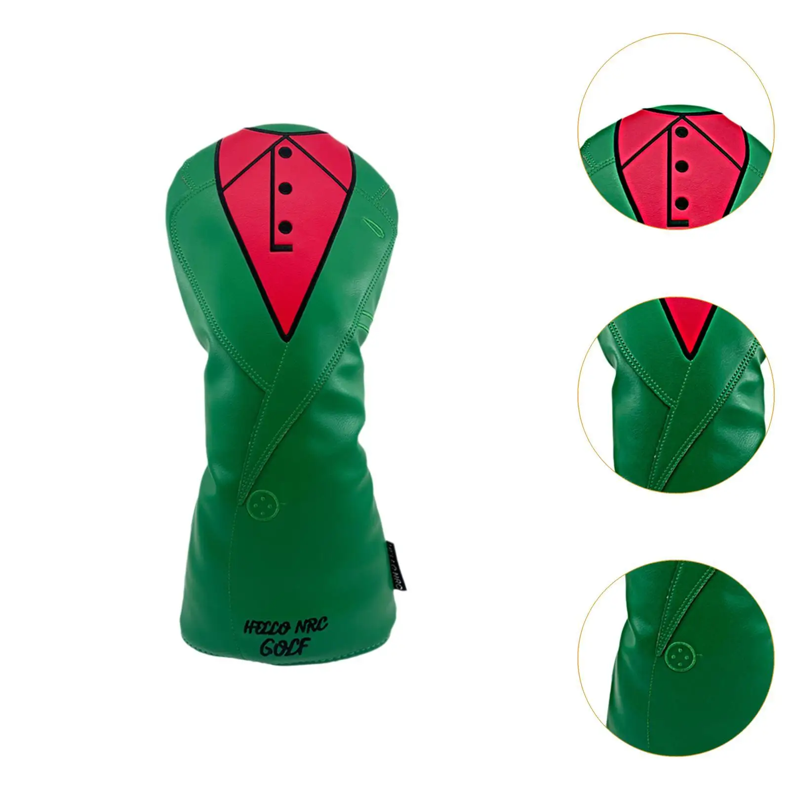 Golf Wood Headcover Creative Golf Club Cover Suit Jacket Shape Long Neck Golf Club Head Cover Protector Guard for Men Women
Golf Wood Headcover Creative Golf Club Cover Suit Jacket Shape Long Neck Golf Club Head Cover Protector Guard for Men Women
