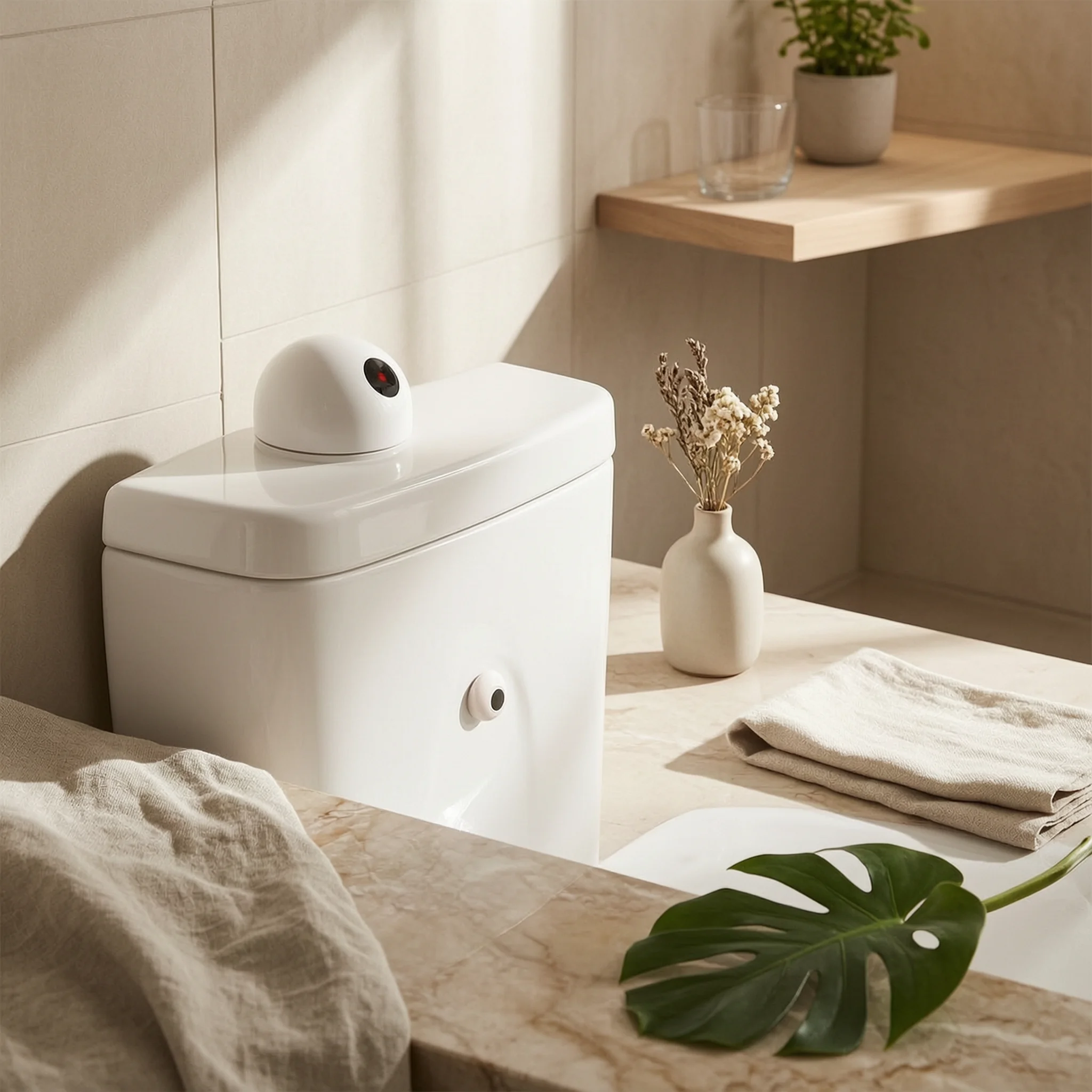 Compact Infrared Toilet Flusher Automatic Toilet Flush Sensor Hygienic Seat-off Flush Device Easy Install
Compact Infrared Toilet Flusher Automatic Toilet Flush Sensor Hygienic Seat-off Flush Device Easy Install
